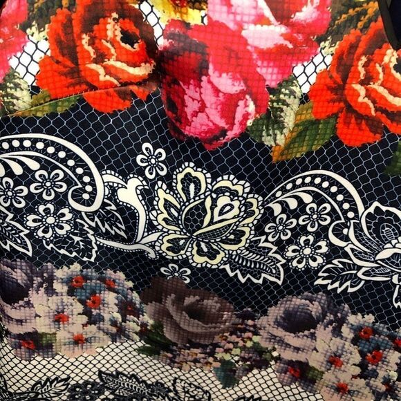 Cynthia Steffe floral dress sz 12 - Picture 11 of 11